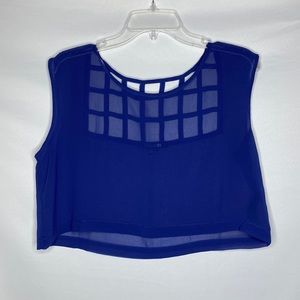 Forever 21 Caged Crop Top